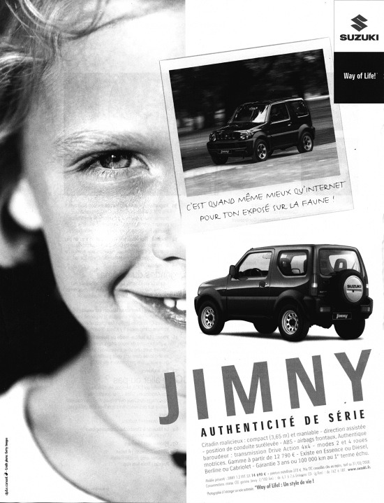 Publicité Jimny
